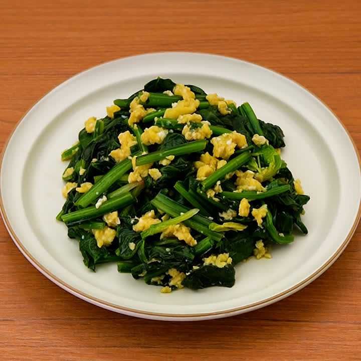 ほうれん草の菜種あえ