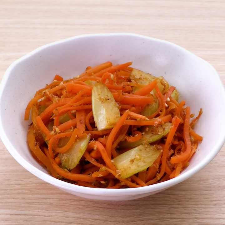 セロリと人参のきんぴら