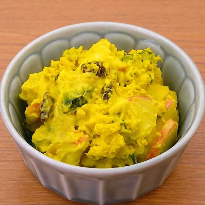 かぼちゃとりんごのサラダ