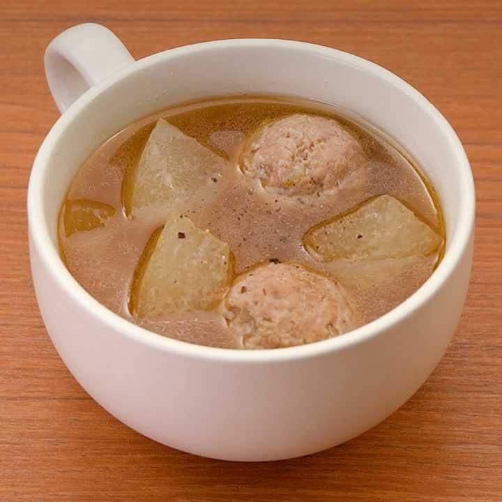 冬瓜と肉団子のスープ