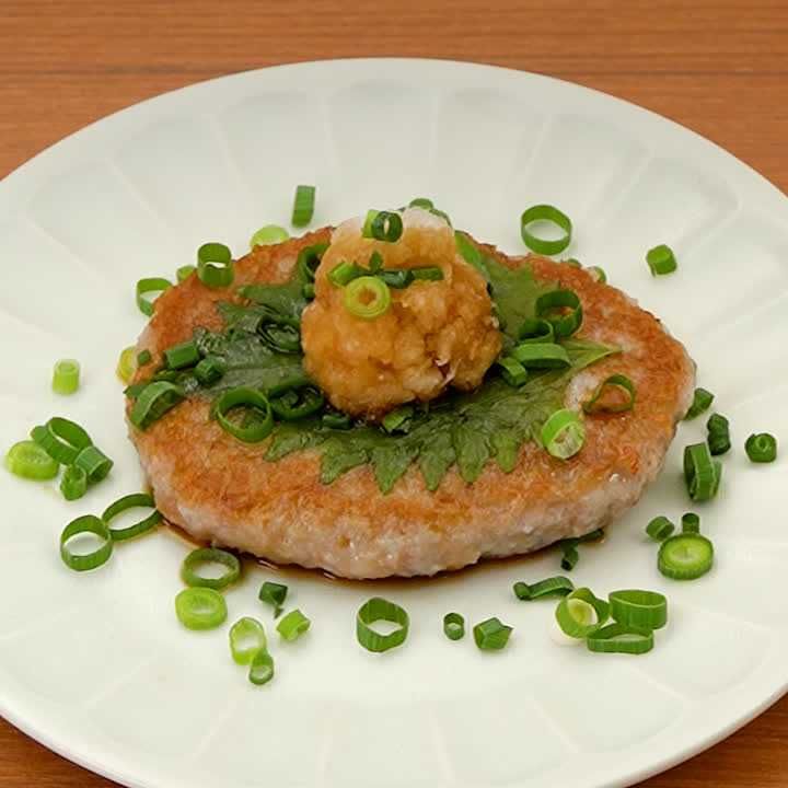 れんこんつくねバーグ