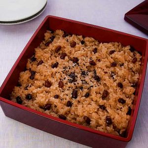 「赤飯」のレシピ動画