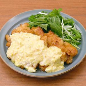「塩麹でチキン南蛮風」のレシピ動画
