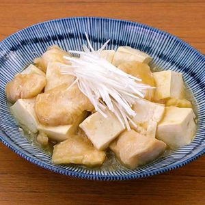 鶏肉と豆腐のとろみ煮
