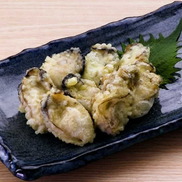 牡蠣の天ぷら