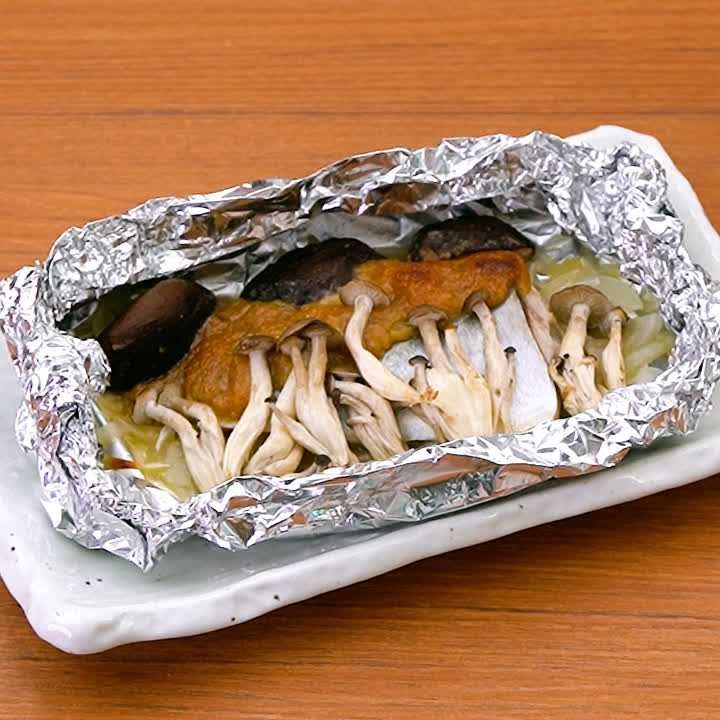 サバのホイル焼き