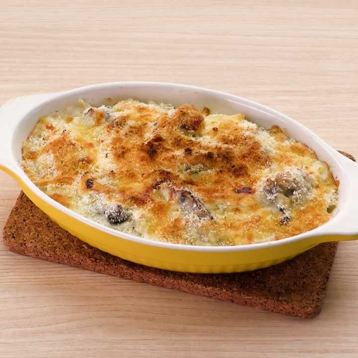 牡蠣のじゃがいもグラタン