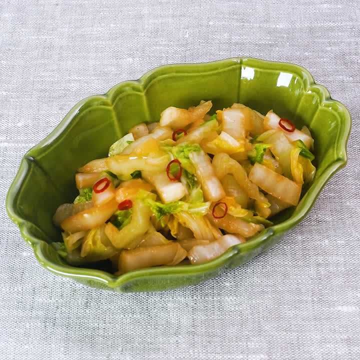 白菜のピリ辛あえ