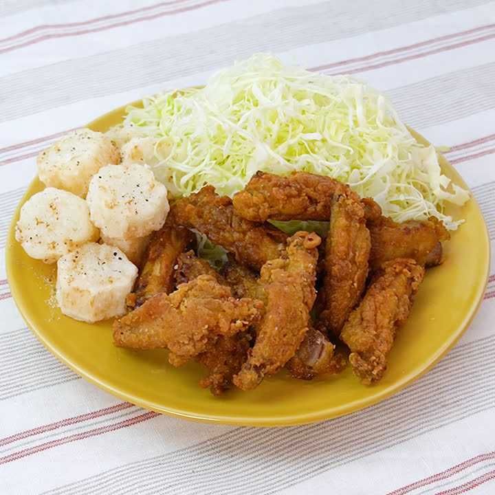 手羽中のカレーチーズ唐揚げ