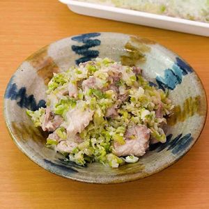 下味冷凍 豚ロースのねぎ塩焼き