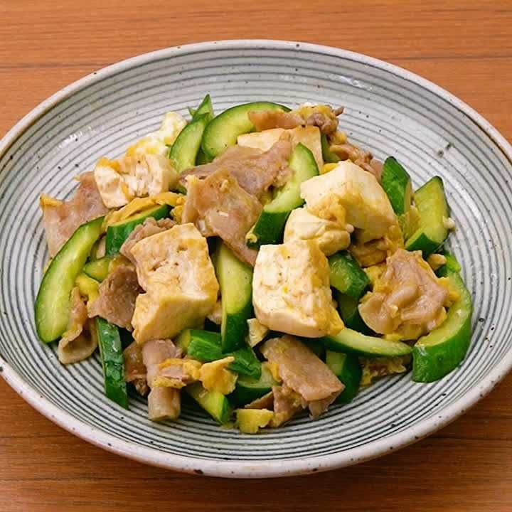 きゅうりチャンプルー