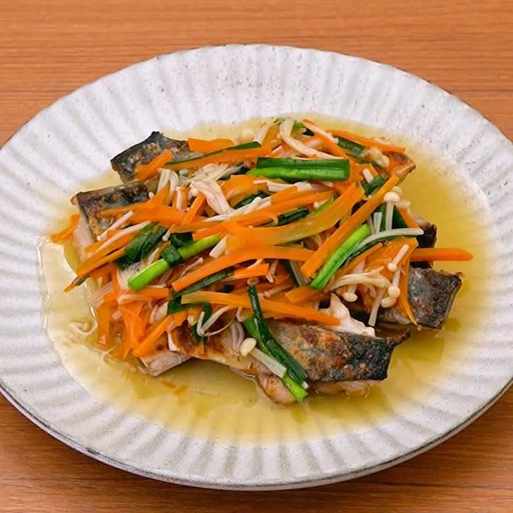 サバの中華あんかけ