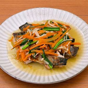 「サバの中華あんかけ」のレシピ動画