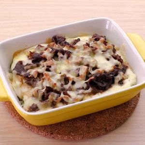 「焼肉ドリア」のレシピ動画