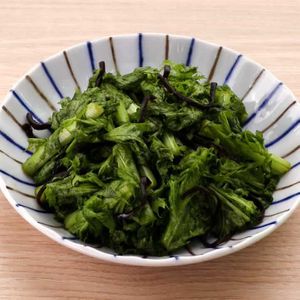 「わさび菜の浅漬け」のレシピ動画