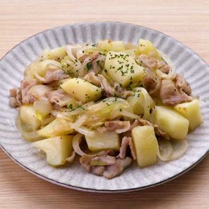「ポークジャーマンポテト」のレシピ動画