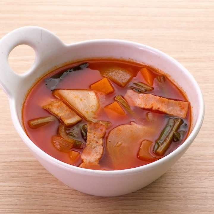 かぶのミネストローネ