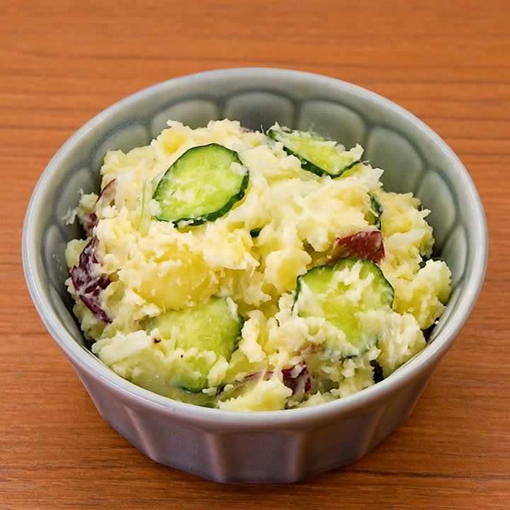 さつまいもとじゃがいものサラダ