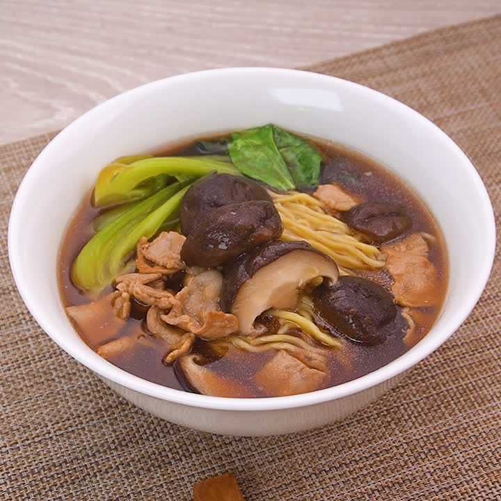 しいたけたっぷりあんかけラーメン