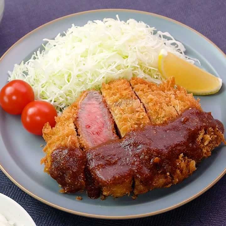 お酒が欲しくなる！ ビフカツのレシピ動画・作り方 | デリッシュキッチン