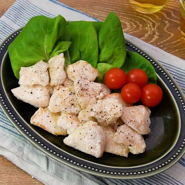 鶏むね肉のレモンペッパーチキン