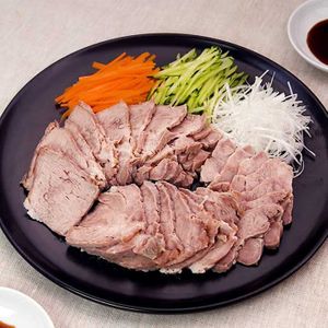 ゆで豚の刺身風