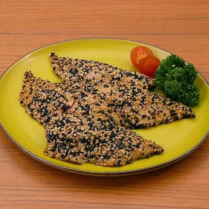 アジのごま焼き