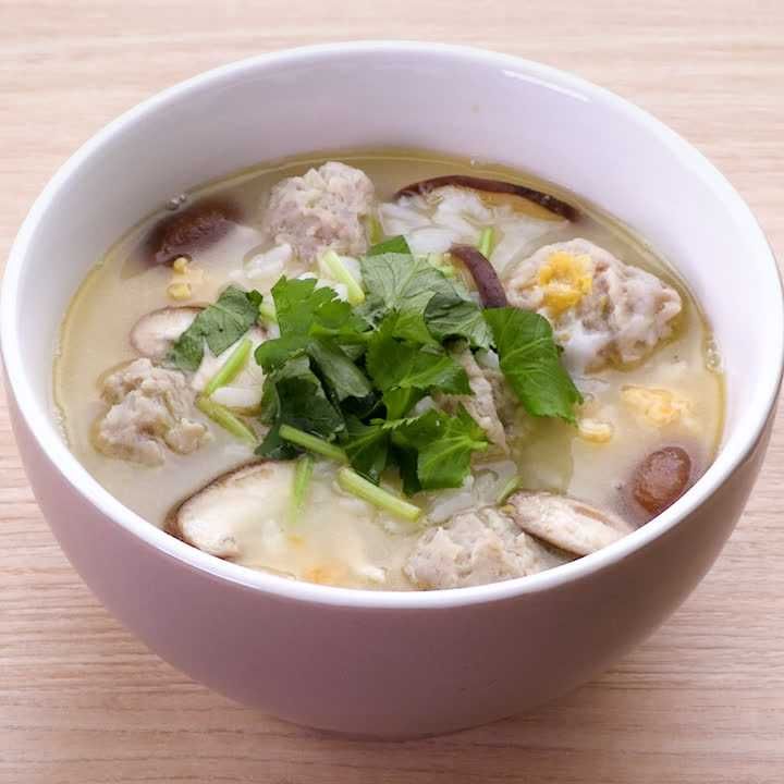鶏団子雑炊