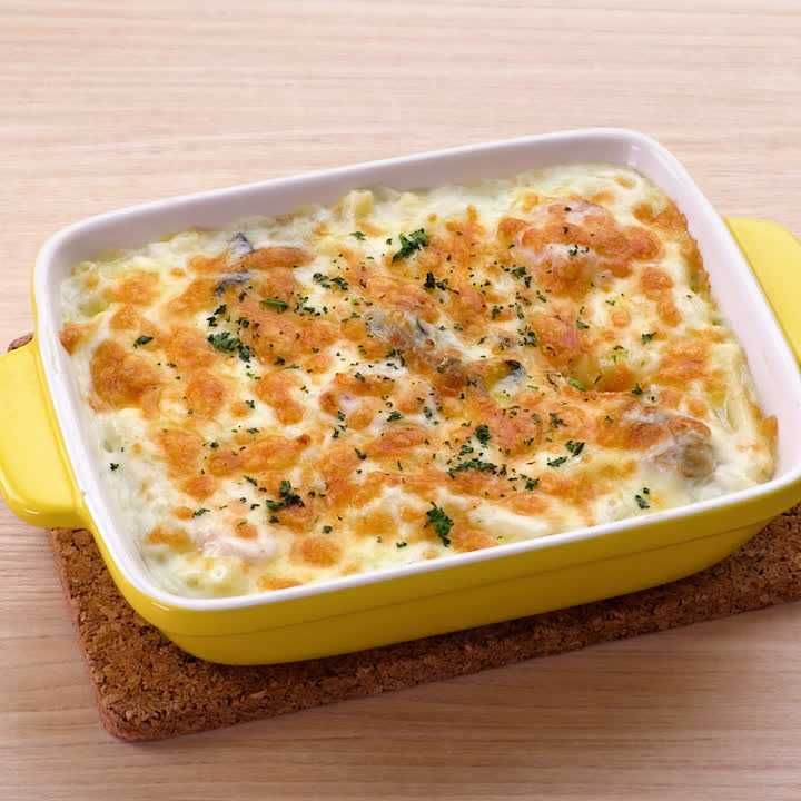 牡蠣入りエビグラタン