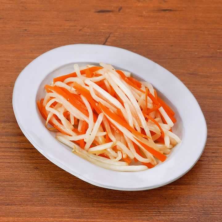 もやしとにんじんのマリネ