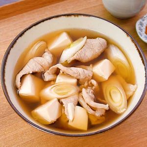 「豚肉の肉吸い風」のレシピ動画