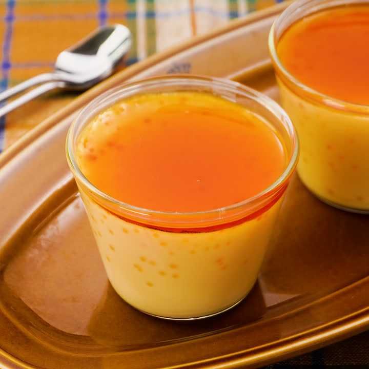 なめらか蒸しプリン