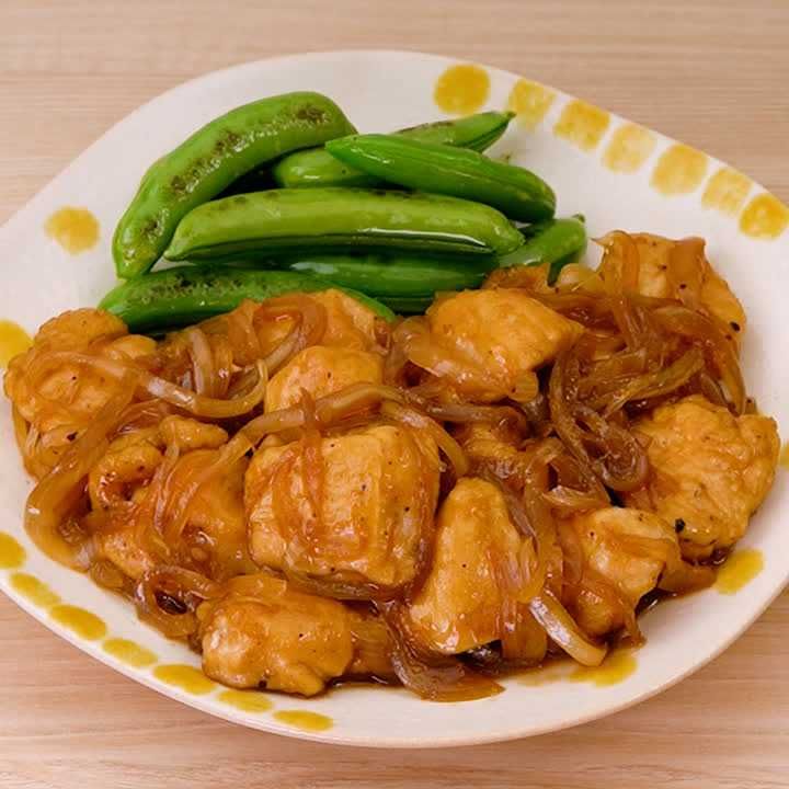 鶏むね肉のしょうが照り焼き