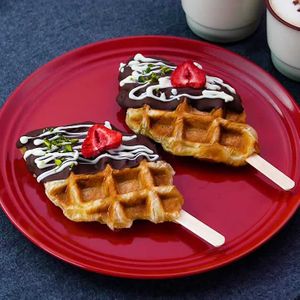 チョコがけスティッククロッフル