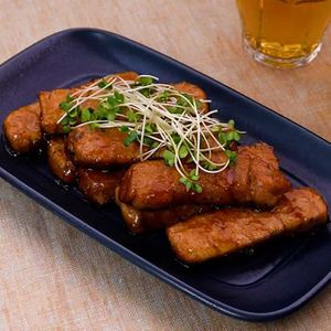 「マグロの甘辛ひとくちステーキ」のレシピ動画