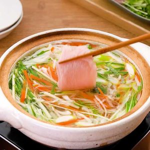 「鶏むね肉のしゃぶしゃぶ」のレシピ動画