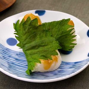 甘みそのしそ餅