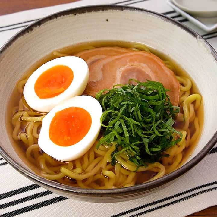 大葉のあっさり醤油ラーメン