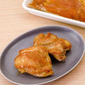 「下味冷凍 鶏もも肉のめんつゆカレー焼き」のレシピ動画