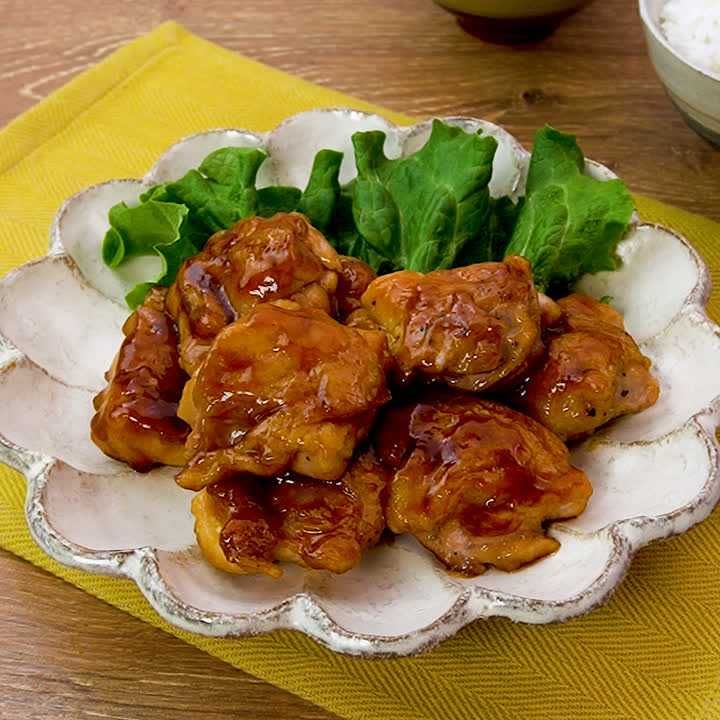 鶏もも肉の甘酢あん