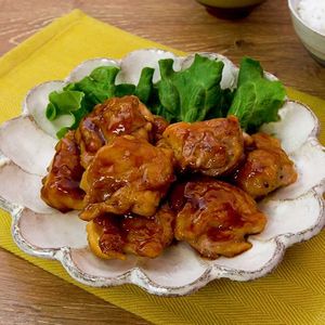 「鶏もも肉の甘酢あん」のレシピ動画