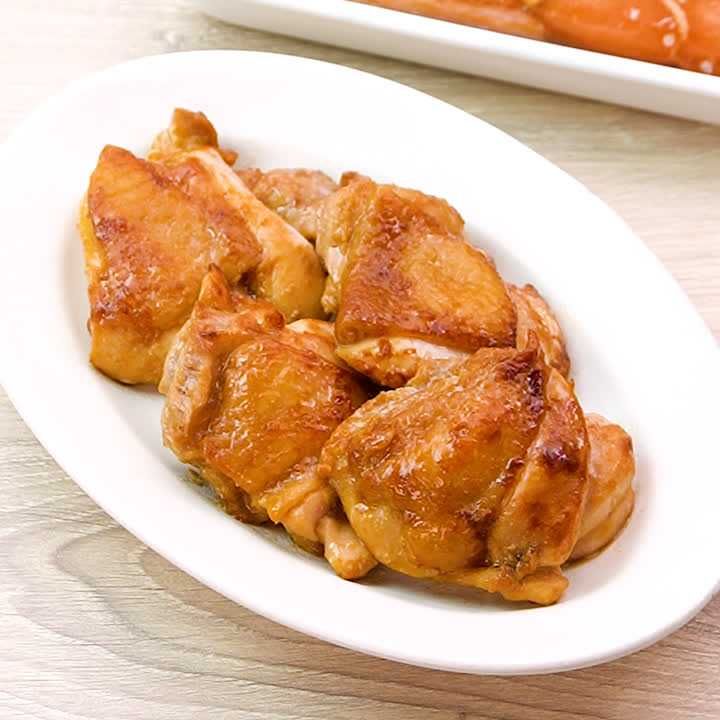 下味冷凍 鶏もも肉のオイスター生姜焼き