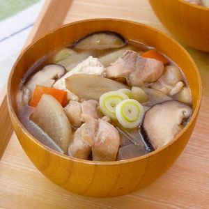 「けんちん風すまし汁」のレシピ動画