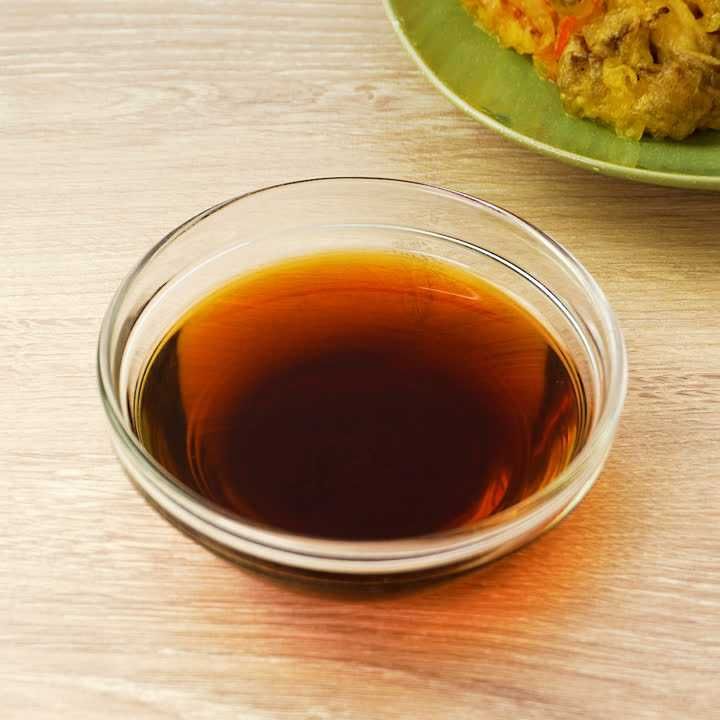 めんつゆを使った天つゆの作り方