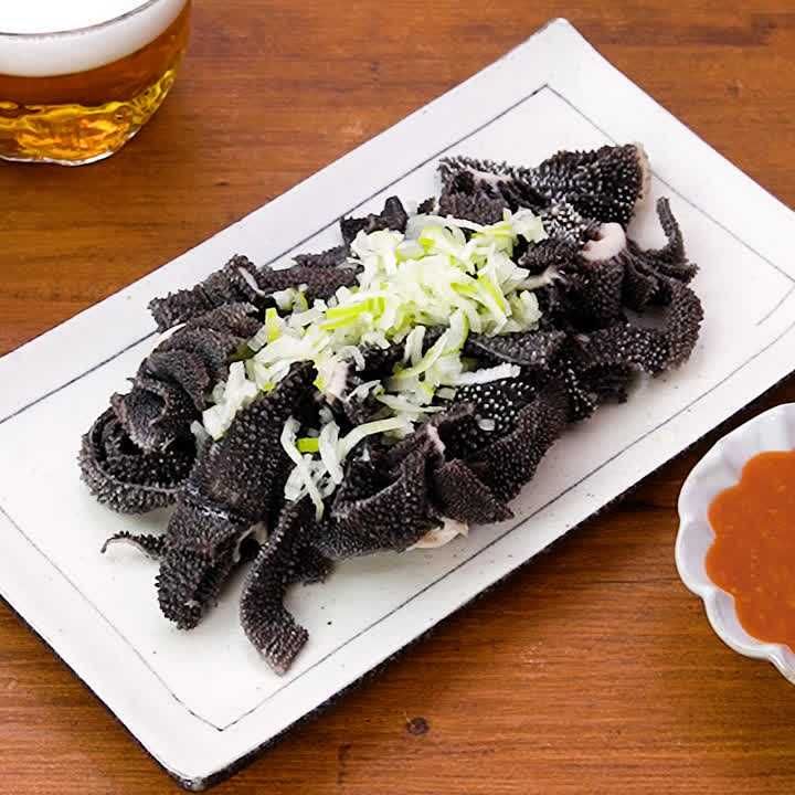 お酒がすすむ センマイの酢みそがけのレシピ動画 作り方 Delish Kitchen