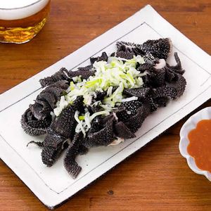 「センマイの酢みそがけ」のレシピ動画