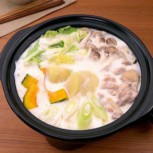 「味噌牛乳鍋」のレシピ動画