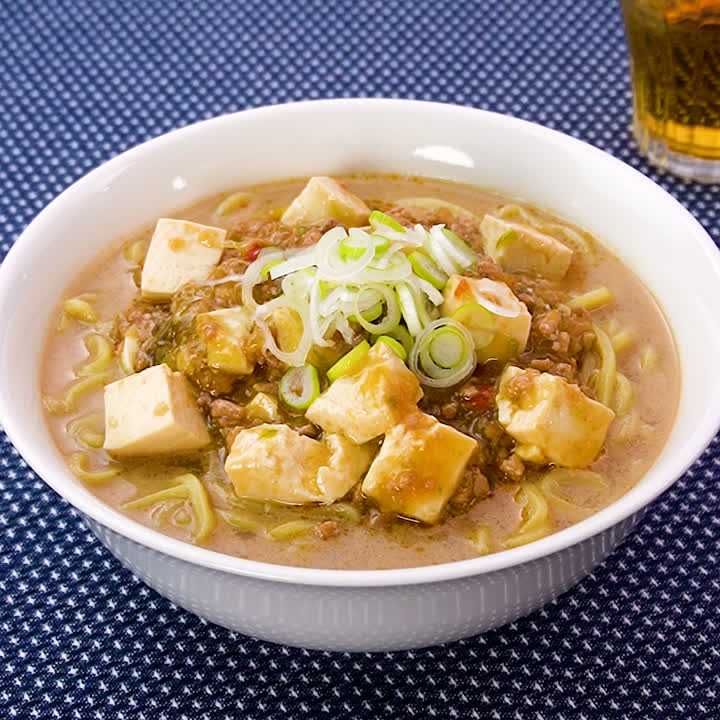 麻婆坦々麺