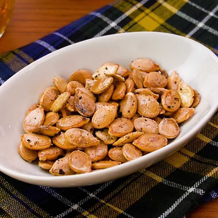 かぼちゃの種のオーブン焼き