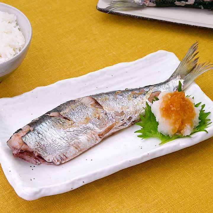 にしんの塩焼き
